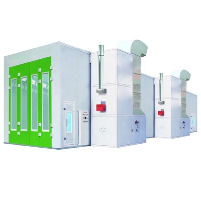 Ποιότητα  220V Industrial Car Spray Booth With Fiberglass Floor Filter And Exhaust Fan εργοστάσιο