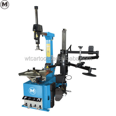 Ποιότητα  Powerful 1.1KW Motor Automotive Tire Changer 220V Tilt Back With Help Arms εργοστάσιο