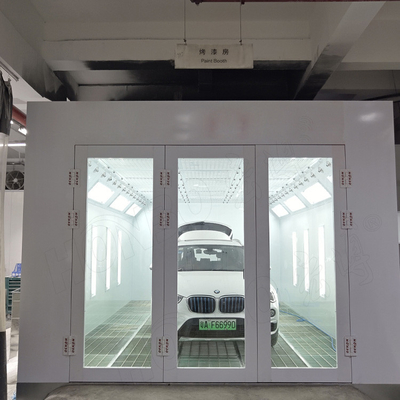 Ντίζελ Turbo ανεμιστήρας αυτοκινήτου Spray Booth 32 PCs υπέρυθρες λάμπες εύκολη στη λειτουργία