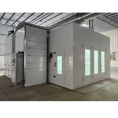 Ντίζελ Turbo ανεμιστήρας αυτοκινήτου Spray Booth 32 PCs υπέρυθρες λάμπες εύκολη στη λειτουργία