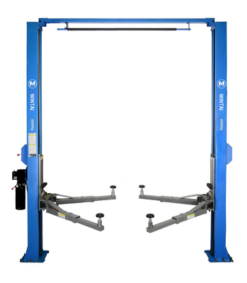 1850mm ύψος 2 Post αυτόματο ανελκυστήρα 380V λειτουργία ασφαλείας με 5 τόνους χωρητικότητας