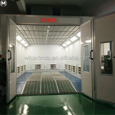 LED Light SUV Car Spray Booth 6900*3900*2650mm με φίλτρο εξάτμισης από ίνες γυαλιού