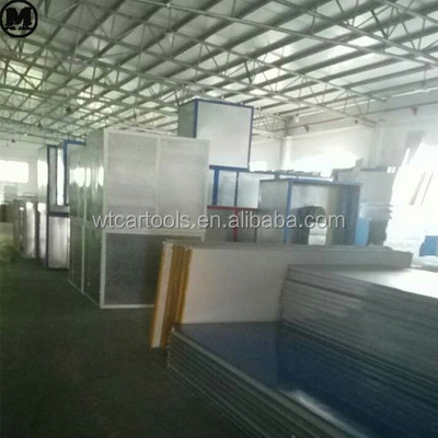 LED Light SUV Car Spray Booth 6900*3900*2650mm με φίλτρο εξάτμισης από ίνες γυαλιού