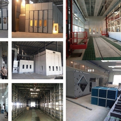 220V Βιομηχανική Αμαξοκίνητο Σπρέι Booth με Φιλτράρισμα Φύλακα και εξαεριστικό ανεμιστήρα