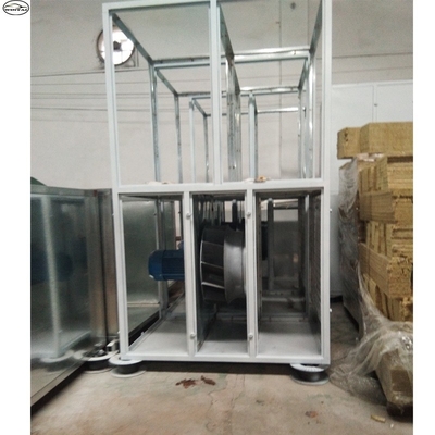 Εξωτερικό μέγεθος 7x5.45x3.35m Car Spray Booth Baking Oven CE Εγκρίθηκε για το δωμάτιο βαφής αυτοκινήτων