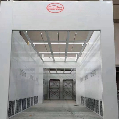 25μ φορτηγό σπρέι θάλαμο με rockwool τοίχωμα και διάφορα χωρίς ταχύτητα φόρτωσης