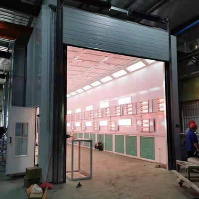 25μ φορτηγό σπρέι θάλαμο με rockwool τοίχωμα και διάφορα χωρίς ταχύτητα φόρτωσης