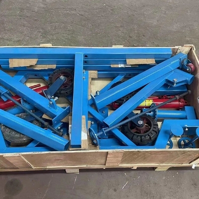 Δυνατότητα ανύψωσης 6000lbs 2*12 τόνων Πίνακα σώματος αυτοκινήτου Στάβλος 5,0mm πάχος χάλυβα