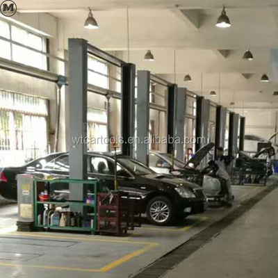 5000KGS 380v 2 Post Car Hoist Διπλός κύλινδρος υδραυλικός για SUV Μίνι λεωφορεία