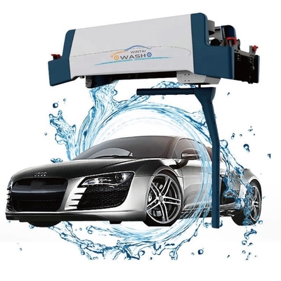 7500*3500*3200mm Μεταλλικό μηχάνημα πλύσης αυτοκινήτων χωρίς βούρτσα AC380V 100Bar πίεση