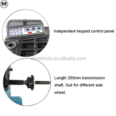 80kg WRB-085 LCD Display Smart Tire Balancer Machine για 30 ιντσών ελαστικά
