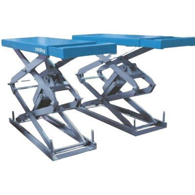 1510mm μήκος πλατφόρμας υδραυλικά ψαλίδι ανελκυστήρας αυτοκινήτου 220v 2.2kw Για οχήματα 4000kg