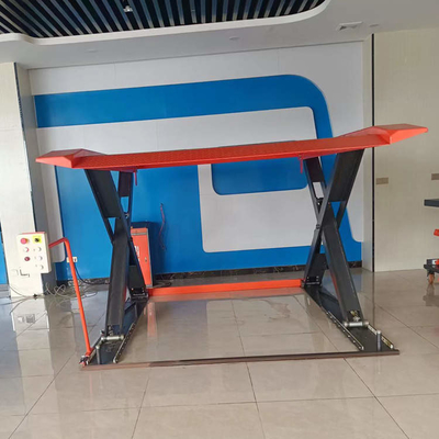 2.2KW κινητήρα διπλό κατάστρωμα ψαλίδι αυτοκινητοκινητήρα ανελκυστήρα στάθμευσης για 5000mm * 2000mm * 1900mm μέγεθος αυτοκινήτου