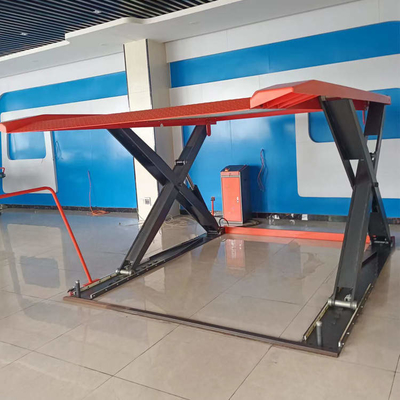 2.2KW κινητήρα διπλό κατάστρωμα ψαλίδι αυτοκινητοκινητήρα ανελκυστήρα στάθμευσης για 5000mm * 2000mm * 1900mm μέγεθος αυτοκινήτου