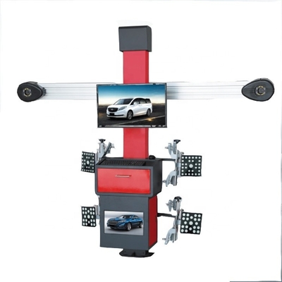 70kg 3D 220v μηχανή ευθυγράμμισης τροχών 0,25kw ισχυρή για επισκευή ελαστικών
