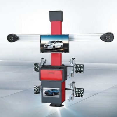 70kg 3D 220v μηχανή ευθυγράμμισης τροχών 0,25kw ισχυρή για επισκευή ελαστικών