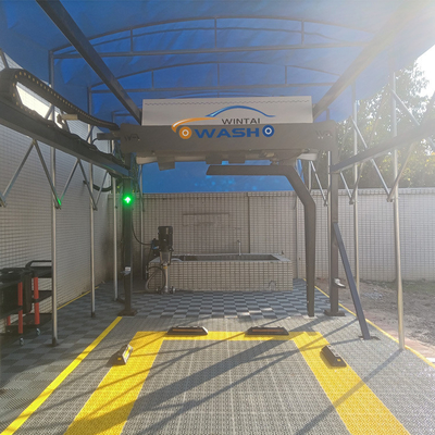 Μηχανή πλύσης αυτοκινήτων χωρίς επαφή με 360 μοίρες με ξηραντήρες 3KW 4pcs