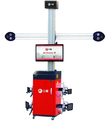 Μηχανή ευθυγράμμισης ελαστικών 220v 80kg Υπολογιστής ελέγχου με αντιδιαταραχή
