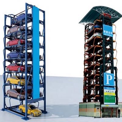 3000KGS χωρητικότητα φόρτωσης κάθετο περιστρεφόμενο σύστημα στάθμευσης AC 3p για 20 αυτοκίνητα