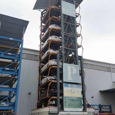 3000KGS χωρητικότητα φόρτωσης κάθετο περιστρεφόμενο σύστημα στάθμευσης AC 3p για 20 αυτοκίνητα