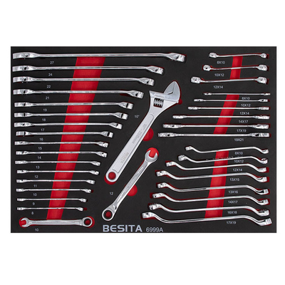 BESITA Grey 6691 257pcs Εργαλειομηχανικό σετ για επισκευή οχημάτων εκτός δρόμου