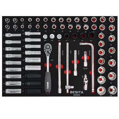 365pcs Tool Set Trolley 7 συρτάρι Trolley κινητό για εξοικονόμηση χώρου γκαράζ