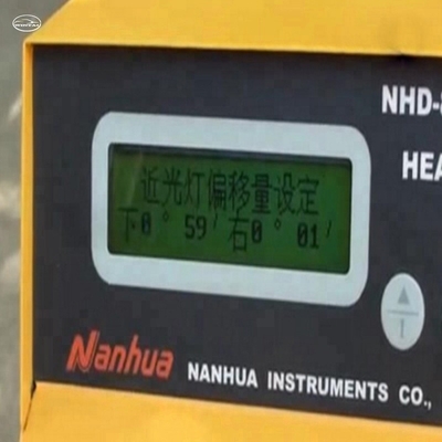 Μηχανή δοκιμής προβολέων AC220V NHD-8101 για αυτοκίνητα και μοτοσυκλέτες