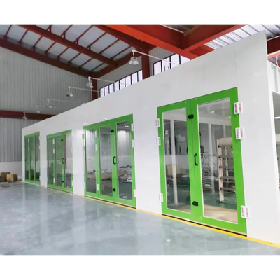 25μ φορτηγό σπρέι θάλαμο με rockwool τοίχωμα και διάφορα χωρίς ταχύτητα φόρτωσης