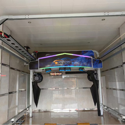 Κίτρινη WT-518A Μηχανή πλύσης αυτοκινήτων χωρίς άγγιγμα τύπου Gantry με απόδοση κινητήρα 5KW