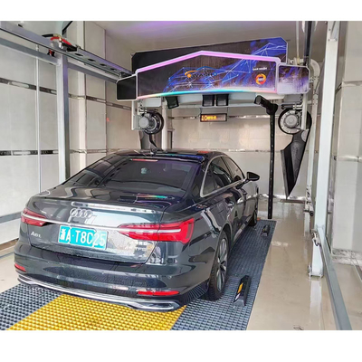 380V/18.5Kw Μηχανή πλύσης αυτοκινήτων χωρίς άγγιγμα 304 ανοξείδωτο χάλυβα Μηχανή πλύσης αυτοκινήτων χωρίς βούρτσα 8000*3800*3400 Αυτοματοποιημένο ρομπότ πλύσης αυτοκινήτων 360 μηχάνημα πλύσης αυτοκινήτων