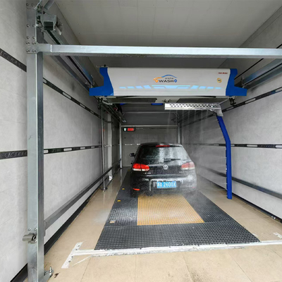 380V/18.5Kw Μηχανή πλύσης αυτοκινήτων χωρίς άγγιγμα 304 ανοξείδωτο χάλυβα Μηχανή πλύσης αυτοκινήτων χωρίς βούρτσα 8000*3800*3400 Αυτοματοποιημένο ρομπότ πλύσης αυτοκινήτων 360 μηχάνημα πλύσης αυτοκινήτων