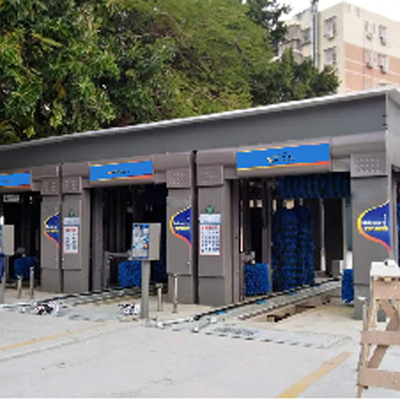 Τύπος σήραγγας Αυτοματοποιημένο πλυντήριο αυτοκινήτων με 9 βούρτσες EVA βούρτσες Αυτοματοποιημένο εξοπλισμό πλυντηρίου αυτοκινήτων Υψηλής ποιότητας Αυτοματοποιημένο πλυντήριο αυτοκινήτων Υψηλής πίεσης πλυντήριο αυτοκινήτων