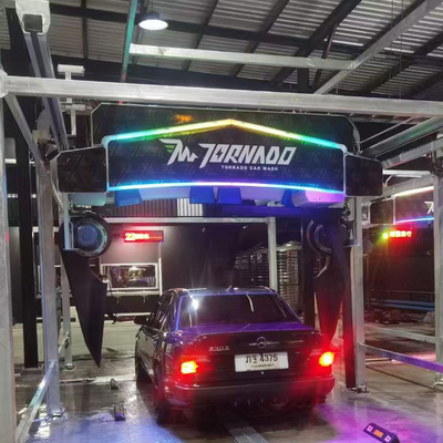 Σύστημα πλύσης αυτοκινήτων με αναστροφή 304 από ανοξείδωτο χάλυβα Αυτοματοποιημένο μη άγγιγμα αυτοκίνητο πλυντήριο αυτοματοποιημένο πλύσιμο αυτοκινήτων Ρομποτικό μη άγγιγμα εξοπλισμό πλύσης αυτοκινήτων
