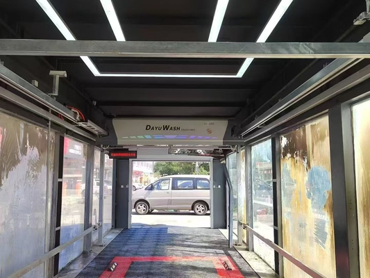 Μηχάνημα πλυσίματος αυτοκινήτων High Pressure 360, Πλήρως Αυτόματο με μονό βραχίονα, Αντίστροφο Rollover Car Wash