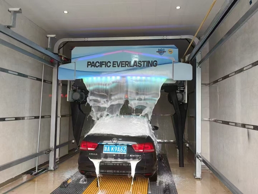 6 στεγνωτήρες αέρα Αυτοματοποιημένο μηχάνημα πλύσης αυτοκινήτου χωρίς άγγιγμα 24ωρη εξυπηρέτηση Πλήρως αυτόματο σύστημα πλύσης αυτοκινήτου 100-130 bar Rollover