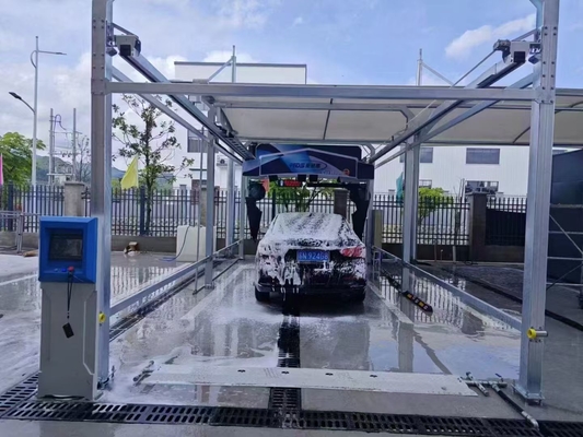 FS360 Πλήρως αυτόματο πλυντήριο αυτοκινήτων Υψηλή πίεση ρύπανσης 3Σύστημα ανακύκλωσης νερού πλυντηρίου αυτοκινήτων 38Kw 360 αυτόματο πλυντήριο αυτοκινήτων