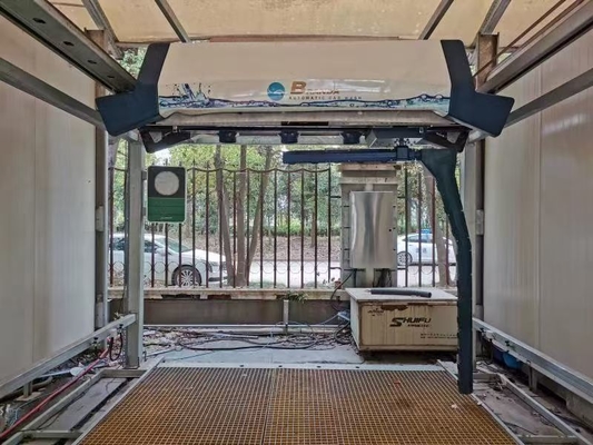7500*3500*3200mm Μηχανικό αυτοματοποιημένου πλύσης αυτοκινήτων χωρίς άγγιγμα μετάλλου AC380V