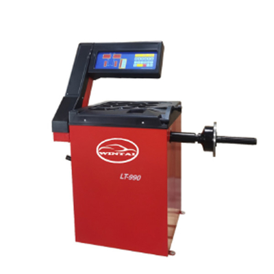 Τυπικοί κώνοι Μηχανή εξισορρόπησης ελαστικών αυτοκινήτων Ευαίσθητο πλαστικό κάλυμμα Αυτόματος ζυγοστάτης τροχών Προγράμματα αυτόματης βαθμονόμησης και αυτοδιάγνωσης Εξοπλισμός ζυγοστάθμισης ελαστικών