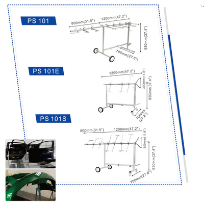 Στάντ βαφής αυτοκινήτων που χρησιμοποιείται σε θάλαμο βαφής αυτοκινήτων για φανοποιεία