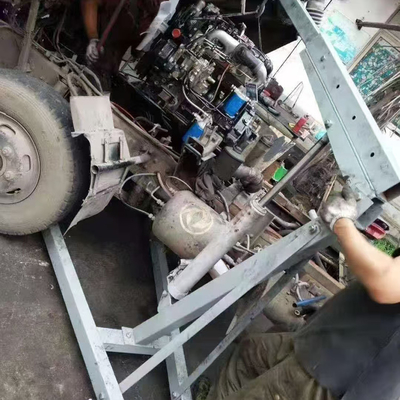 Πνευματικός αναδιπλούμενος γερανός συνεργείου 2t