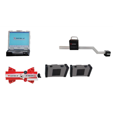 Μηχάνημα ευθυγράμμισης τροχών φορτηγών CCD με οθόνη LCD Εξοπλισμός ευθυγράμμισης τροχών λεωφορείων Μηχάνημα ευθυγράμμισης βαρέως τύπου