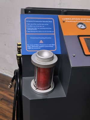 Αυτόματη Μηχανή Έκπλυσης Λιπαντικού Ελαίου με Λειτουργία Καταμέτρησης