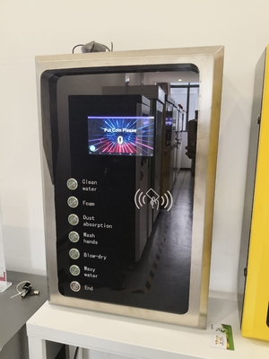 Ελεγκτής αυτοεξυπηρέτησης πλυντηρίου αυτοκινήτων, από ανοξείδωτο χάλυβα 304 οθόνη διαίρεσης τύπου πολυλειτουργικό πλυντήριο αυτοκινήτων