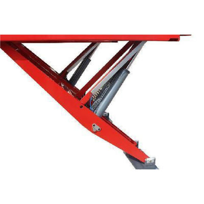 Σχήμα Y κάθετη άνοδος ψαλίδι αυτοκινητοκινητήρα ανελκυστήρας για ευθυγράμμιση τροχών ανελκυστήρας βαρέος φόρος 11 κυλίνδρων ανυψωτική ικανότητα 5500kgs