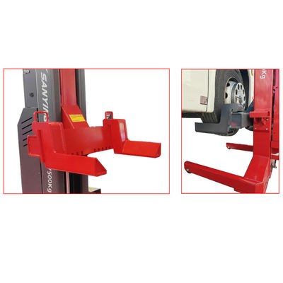 Υψόμετρο εμπορικού οχήματος κινητό σύστημα ανύψωσης με ένα μόνο πόστο 30 τόνους, 45 τόνους