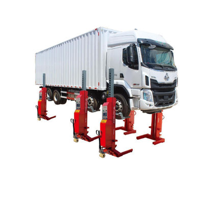 Υψόμετρο εμπορικού οχήματος κινητό σύστημα ανύψωσης με ένα μόνο πόστο 30 τόνους, 45 τόνους