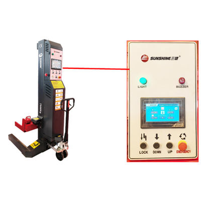 Υψόμετρο εμπορικού οχήματος κινητό σύστημα ανύψωσης με ένα μόνο πόστο 30 τόνους, 45 τόνους
