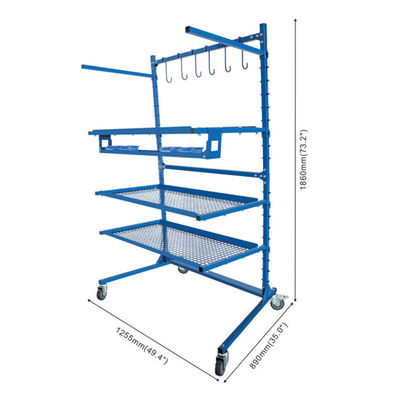 Φανοποιείο Προφυλακτήρα Αυτοκινήτου Ράφια Βάσης Επισκευής Βάση Βαφής Καθολική Βάση Βαφής
