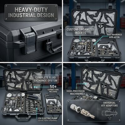 50 τεμάχια ATF Adapter Kit με ηλεκτρική αντλία μεταφοράς πετρελαίου